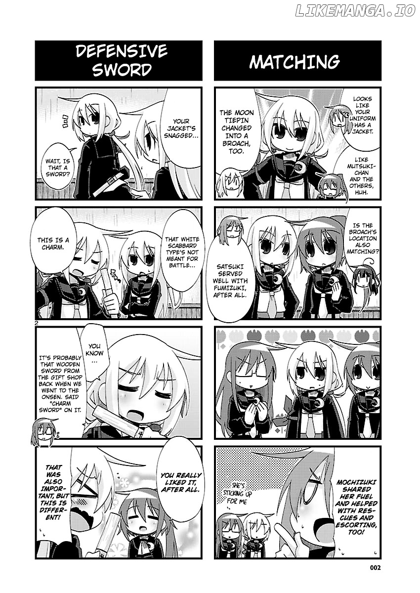 Kantai Collection - Kankore - 4-koma Comic - Fubuki, Ganbarimasu! chapter 141 - page 2