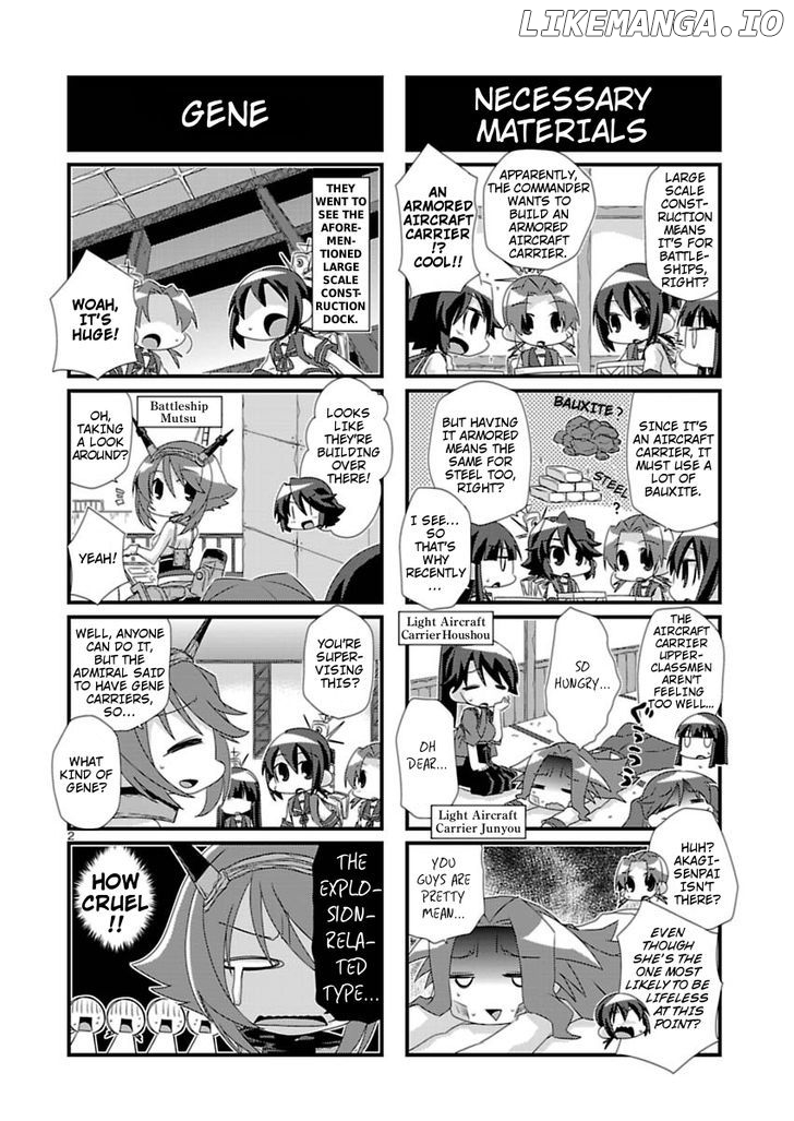 Kantai Collection - Kankore - 4-koma Comic - Fubuki, Ganbarimasu! chapter 26 - page 2