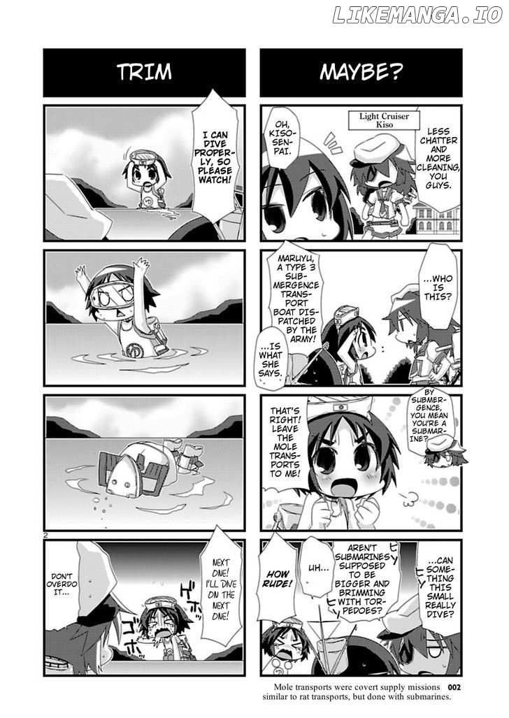 Kantai Collection - Kankore - 4-koma Comic - Fubuki, Ganbarimasu! chapter 27 - page 2