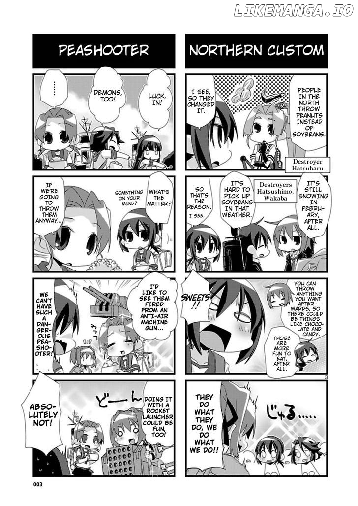 Kantai Collection - Kankore - 4-koma Comic - Fubuki, Ganbarimasu! chapter 28 - page 3