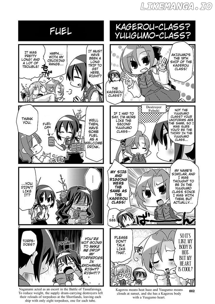 Kantai Collection - Kankore - 4-koma Comic - Fubuki, Ganbarimasu! chapter 30 - page 2