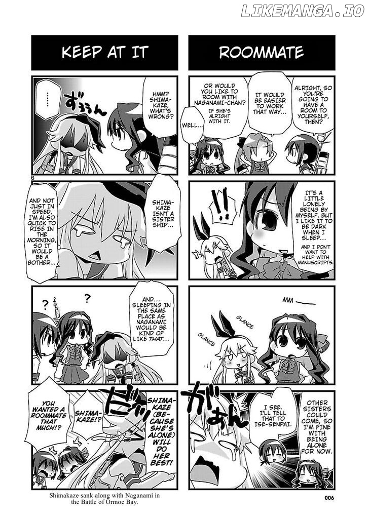 Kantai Collection - Kankore - 4-koma Comic - Fubuki, Ganbarimasu! chapter 30 - page 6