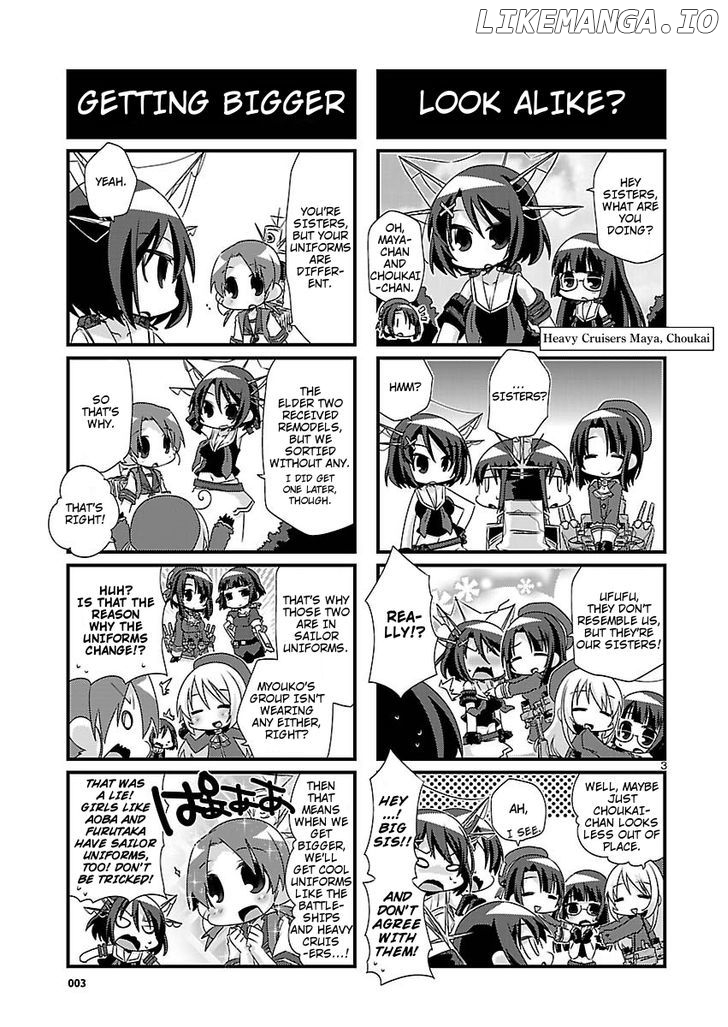 Kantai Collection - Kankore - 4-koma Comic - Fubuki, Ganbarimasu! chapter 31 - page 3