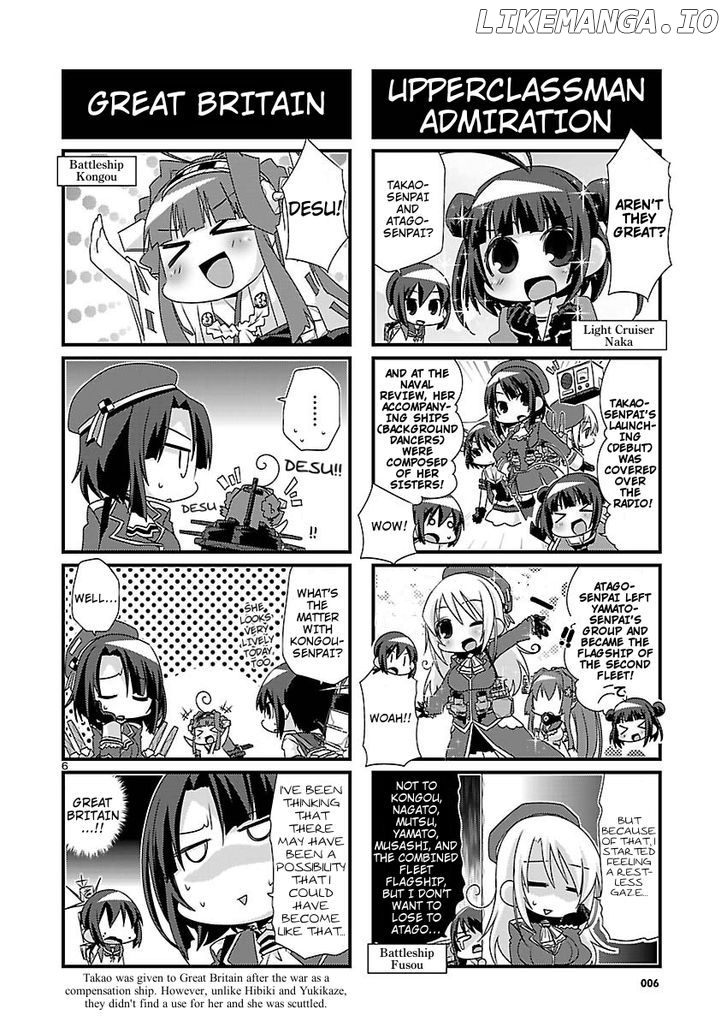 Kantai Collection - Kankore - 4-koma Comic - Fubuki, Ganbarimasu! chapter 31 - page 6