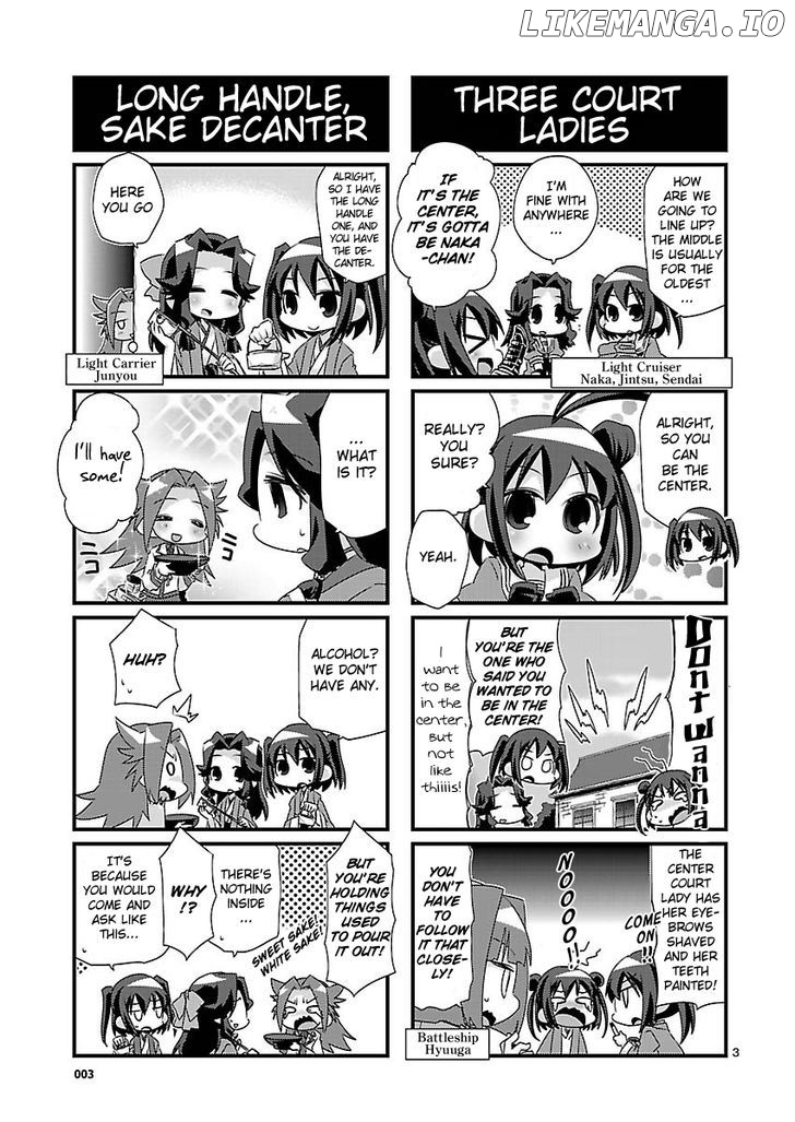 Kantai Collection - Kankore - 4-koma Comic - Fubuki, Ganbarimasu! chapter 32 - page 3