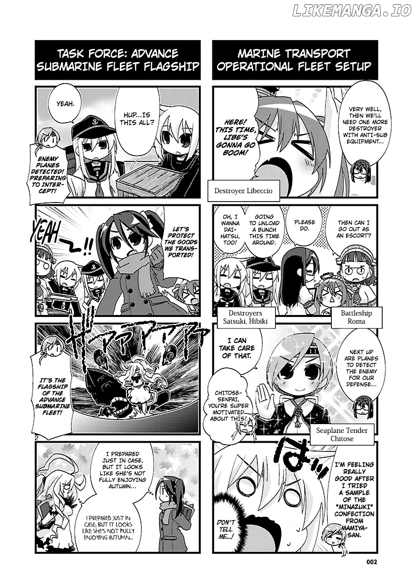 Kantai Collection - Kankore - 4-koma Comic - Fubuki, Ganbarimasu! chapter 147 - page 2