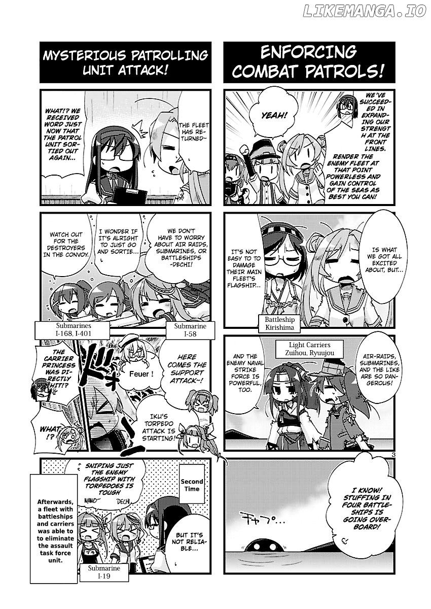 Kantai Collection - Kankore - 4-koma Comic - Fubuki, Ganbarimasu! chapter 148 - page 3