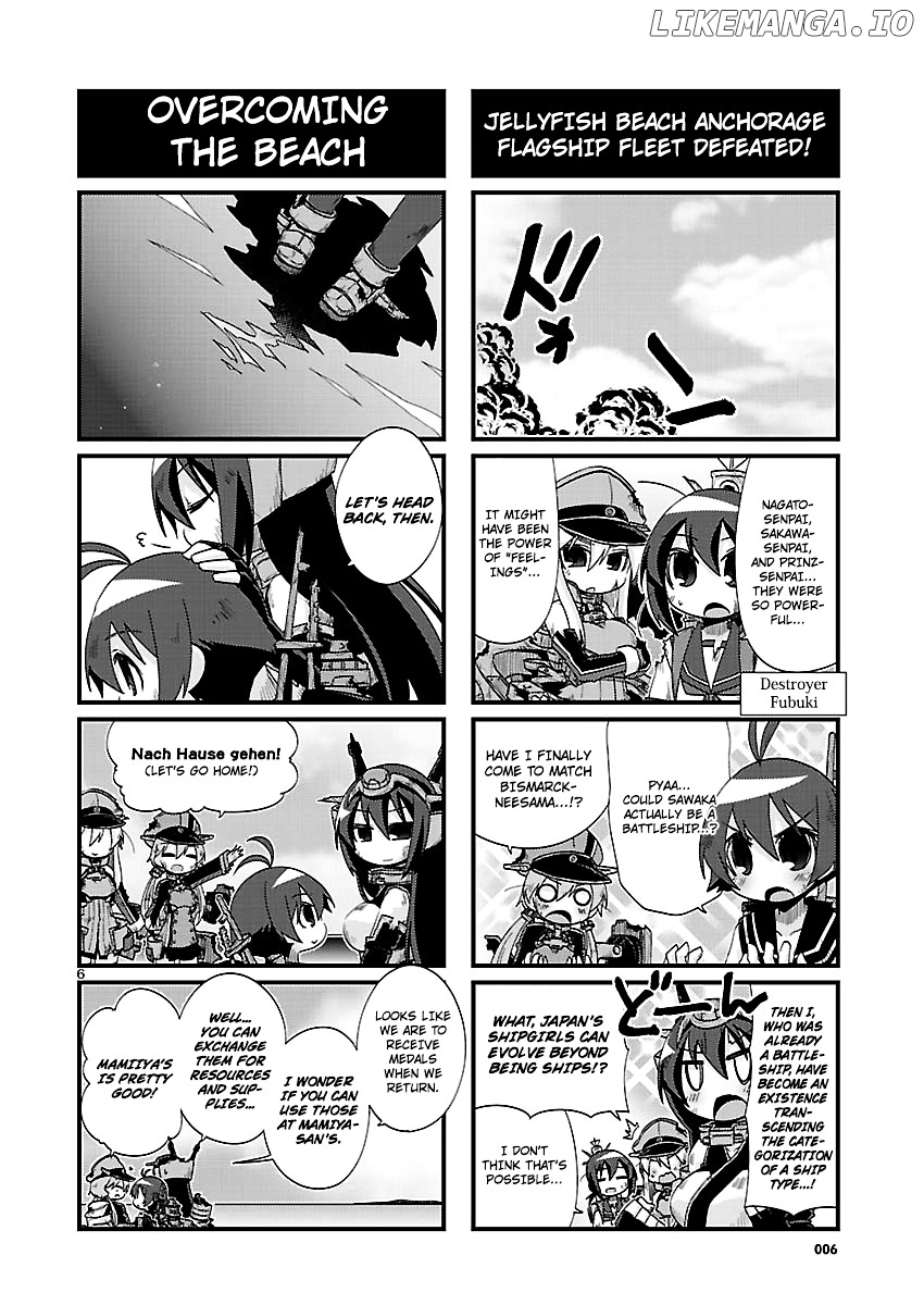 Kantai Collection - Kankore - 4-koma Comic - Fubuki, Ganbarimasu! chapter 148 - page 6