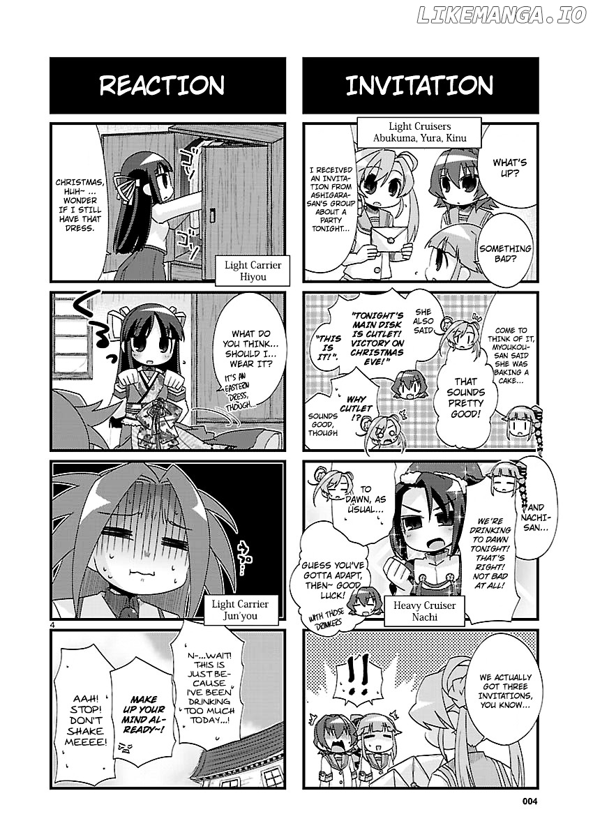 Kantai Collection - Kankore - 4-koma Comic - Fubuki, Ganbarimasu! chapter 149 - page 4