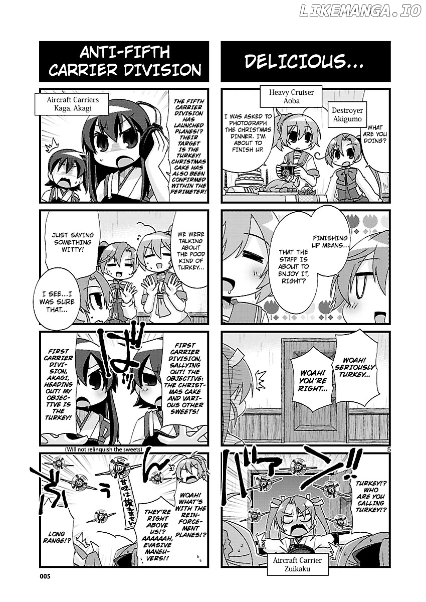 Kantai Collection - Kankore - 4-koma Comic - Fubuki, Ganbarimasu! chapter 149 - page 5