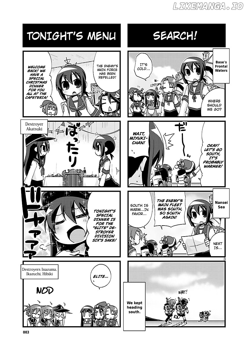 Kantai Collection - Kankore - 4-koma Comic - Fubuki, Ganbarimasu! chapter 150 - page 3