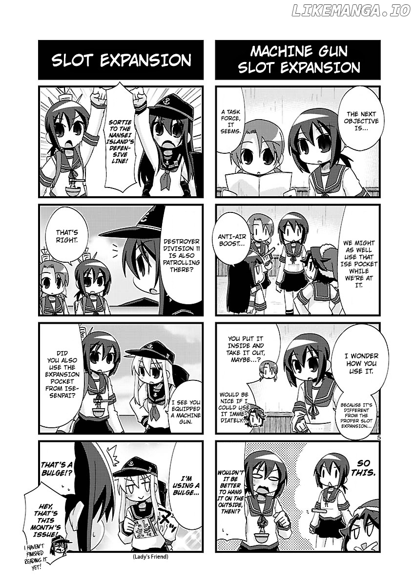 Kantai Collection - Kankore - 4-koma Comic - Fubuki, Ganbarimasu! chapter 150 - page 5