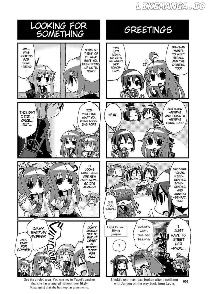Kantai Collection - Kankore - 4-koma Comic - Fubuki, Ganbarimasu! chapter 36 - page 6