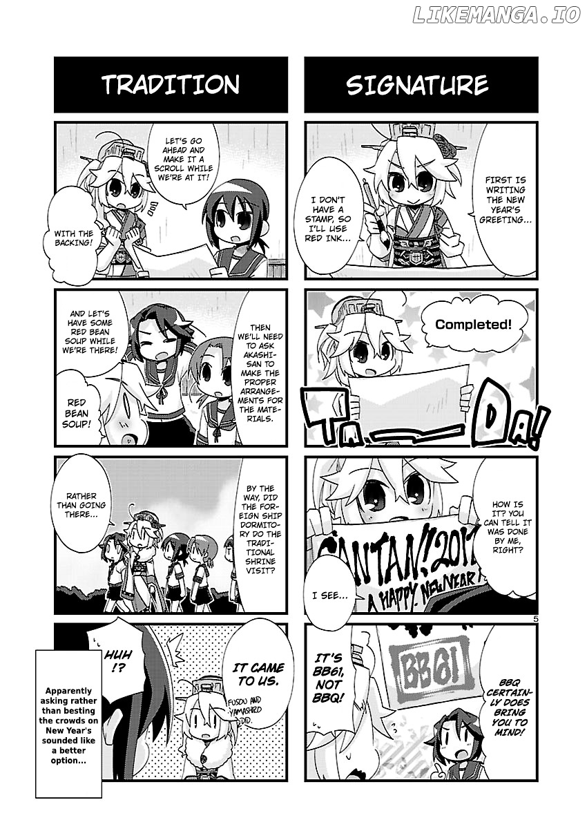 Kantai Collection - Kankore - 4-koma Comic - Fubuki, Ganbarimasu! chapter 151 - page 5