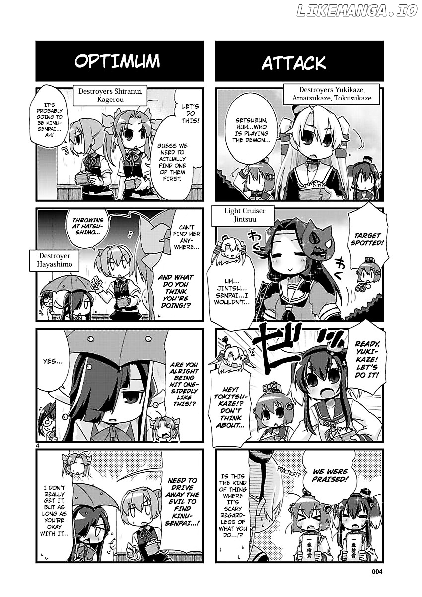 Kantai Collection - Kankore - 4-koma Comic - Fubuki, Ganbarimasu! chapter 153 - page 4