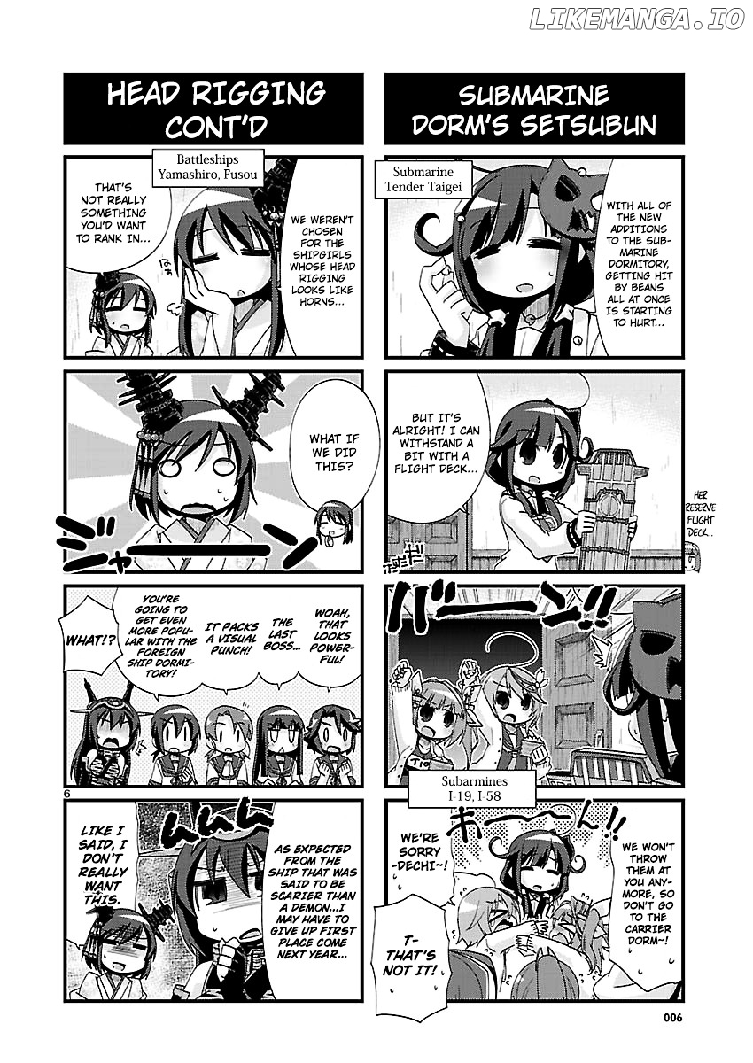 Kantai Collection - Kankore - 4-koma Comic - Fubuki, Ganbarimasu! chapter 153 - page 6