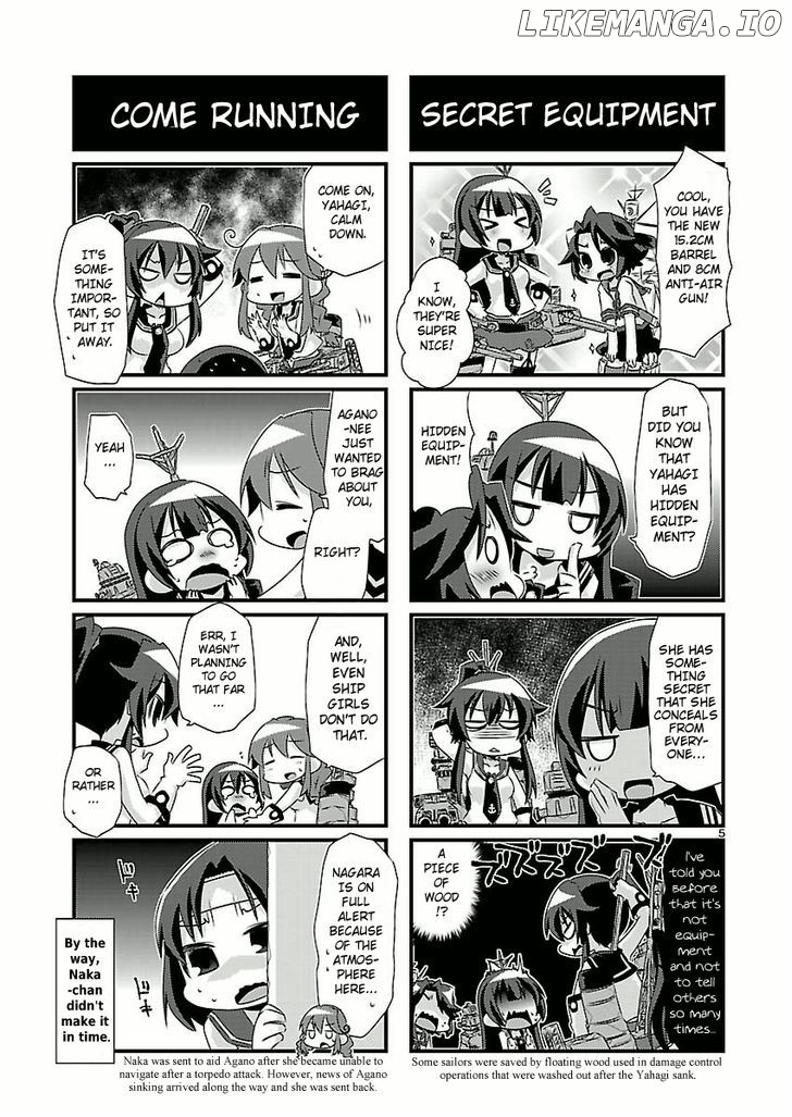 Kantai Collection - Kankore - 4-koma Comic - Fubuki, Ganbarimasu! chapter 38 - page 5