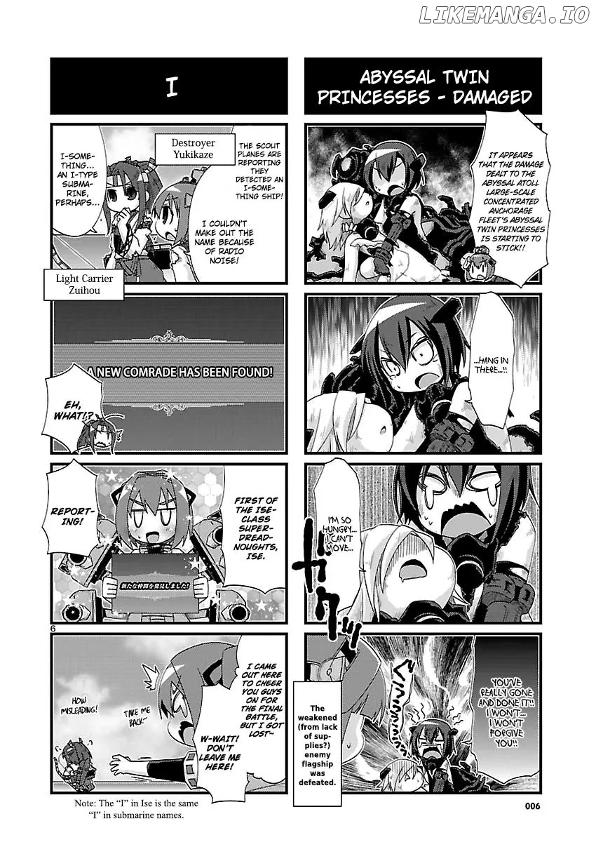 Kantai Collection - Kankore - 4-koma Comic - Fubuki, Ganbarimasu! chapter 155 - page 6
