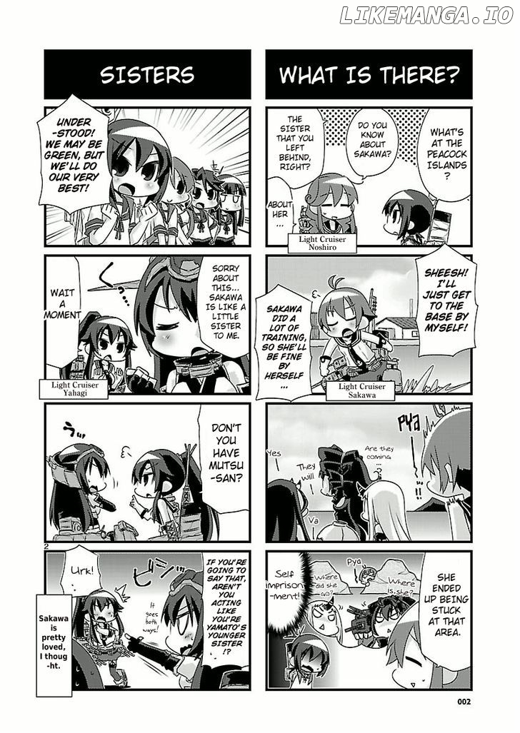 Kantai Collection - Kankore - 4-koma Comic - Fubuki, Ganbarimasu! chapter 43 - page 2
