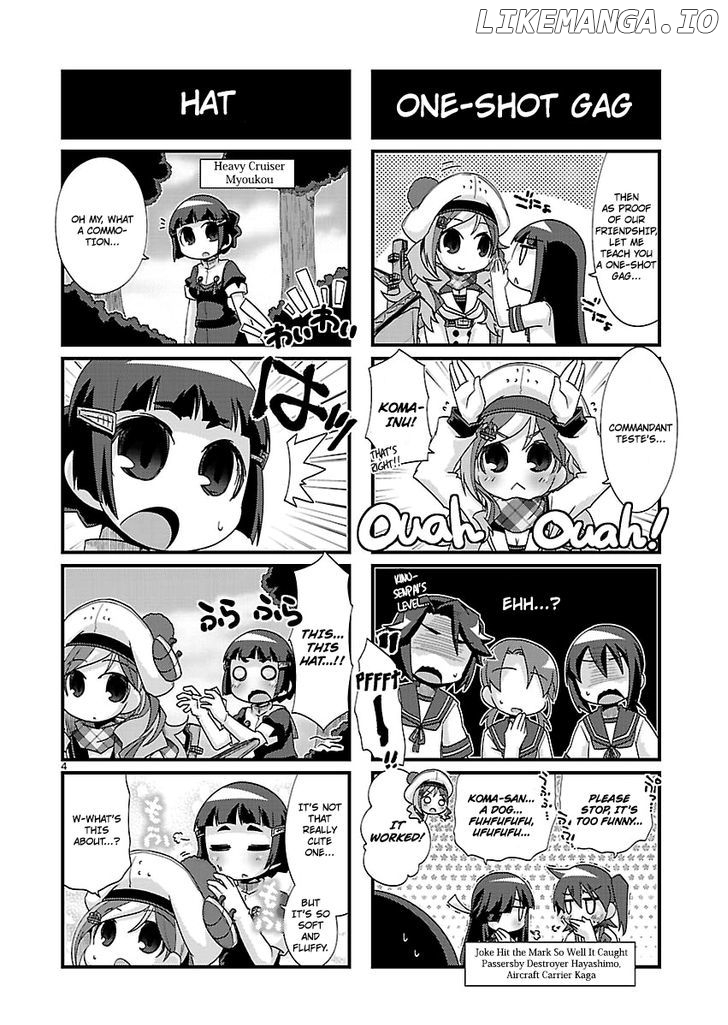 Kantai Collection - Kankore - 4-koma Comic - Fubuki, Ganbarimasu! chapter 161 - page 4
