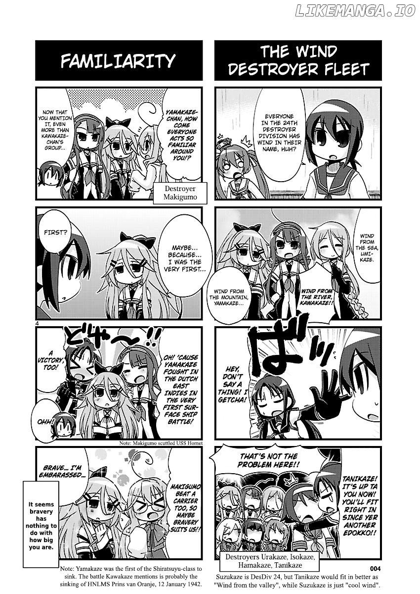 Kantai Collection - Kankore - 4-koma Comic - Fubuki, Ganbarimasu! chapter 163 - page 4