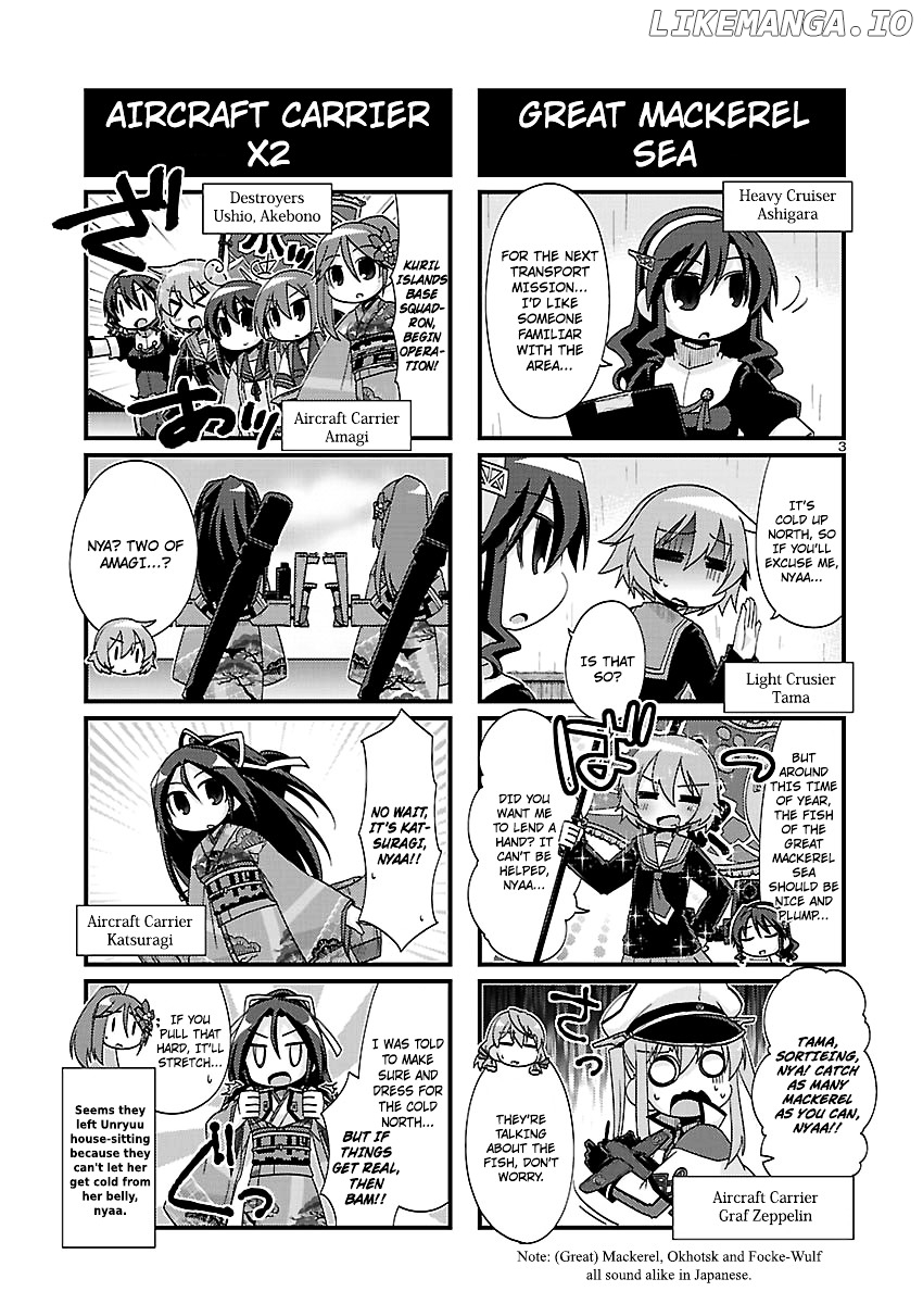 Kantai Collection - Kankore - 4-koma Comic - Fubuki, Ganbarimasu! chapter 164 - page 3