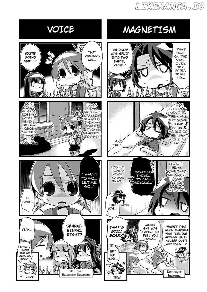 Kantai Collection - Kankore - 4-koma Comic - Fubuki, Ganbarimasu! chapter 51 - page 3