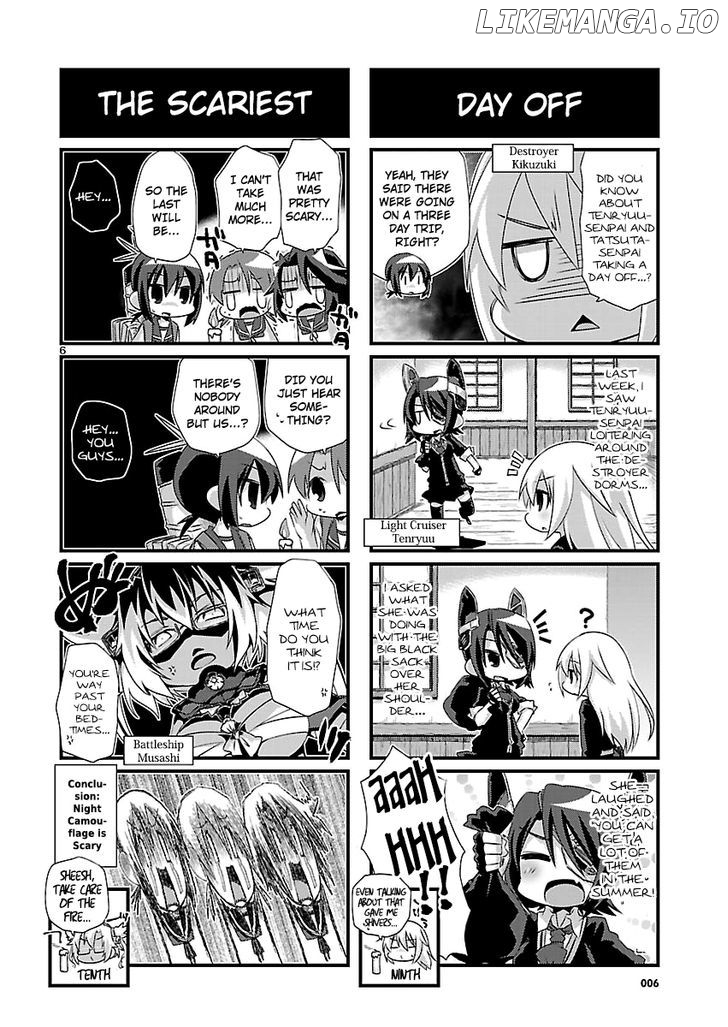 Kantai Collection - Kankore - 4-koma Comic - Fubuki, Ganbarimasu! chapter 51 - page 6