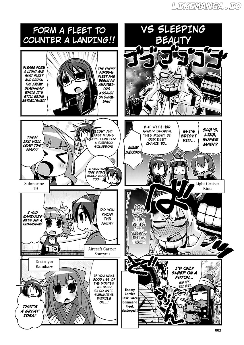 Kantai Collection - Kankore - 4-koma Comic - Fubuki, Ganbarimasu! chapter 165 - page 2