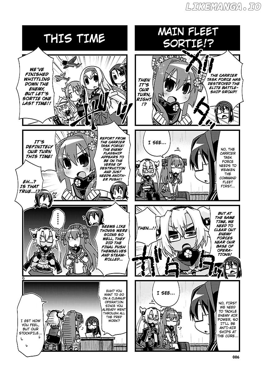 Kantai Collection - Kankore - 4-koma Comic - Fubuki, Ganbarimasu! chapter 165 - page 6
