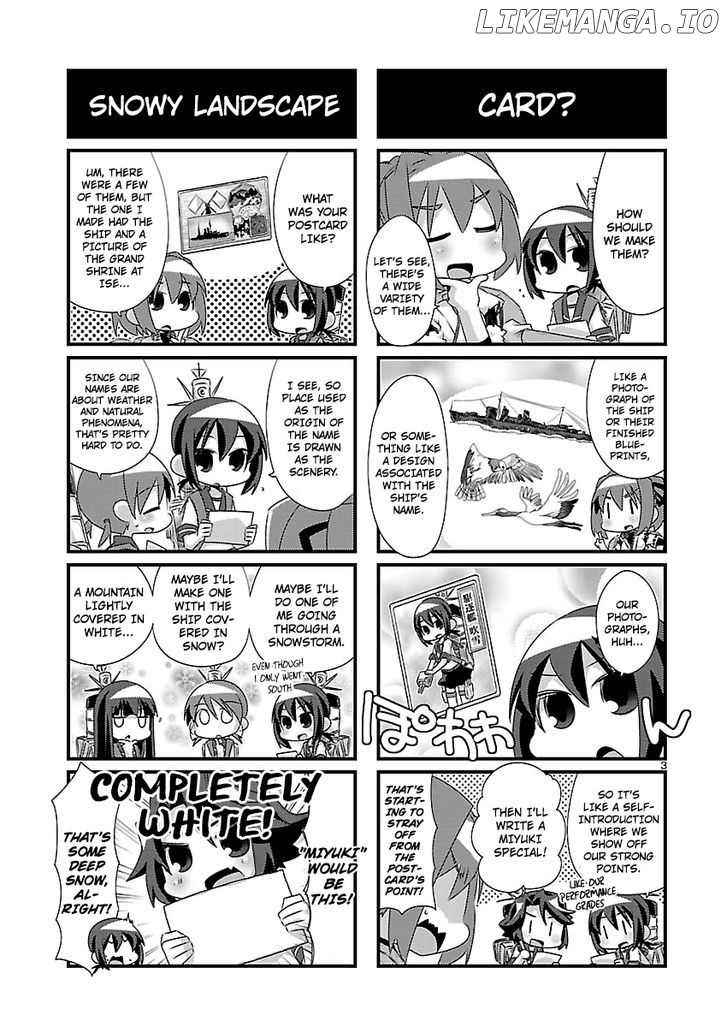 Kantai Collection - Kankore - 4-koma Comic - Fubuki, Ganbarimasu! chapter 52 - page 3