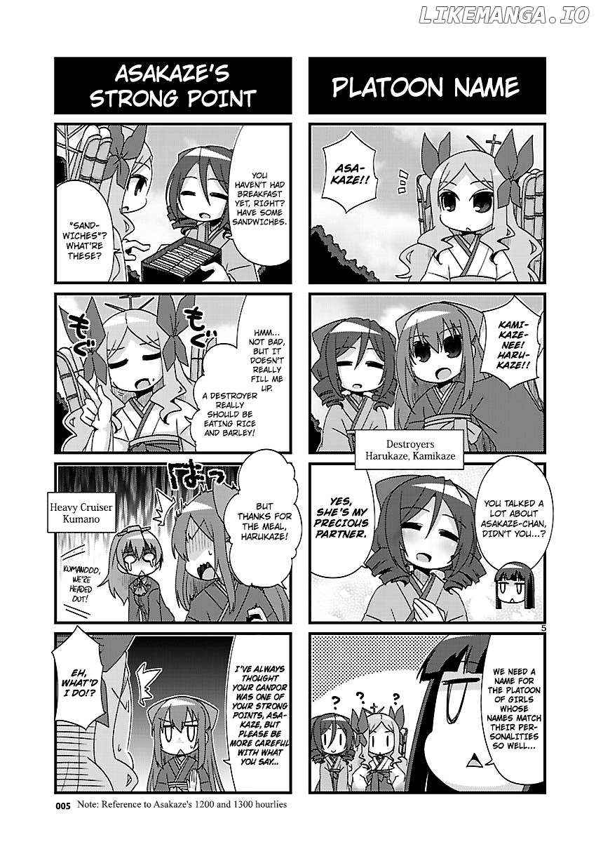 Kantai Collection - Kankore - 4-koma Comic - Fubuki, Ganbarimasu! chapter 166 - page 5