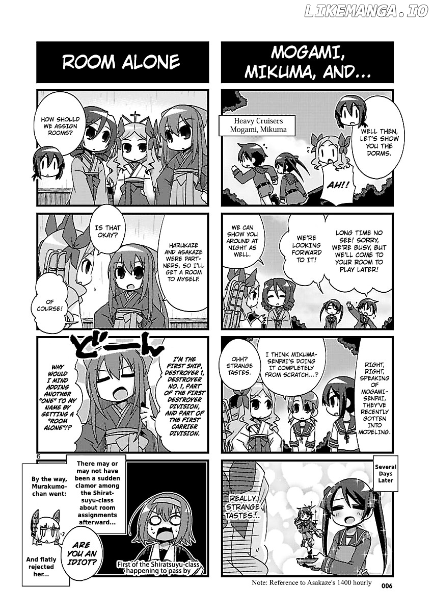 Kantai Collection - Kankore - 4-koma Comic - Fubuki, Ganbarimasu! chapter 166 - page 6