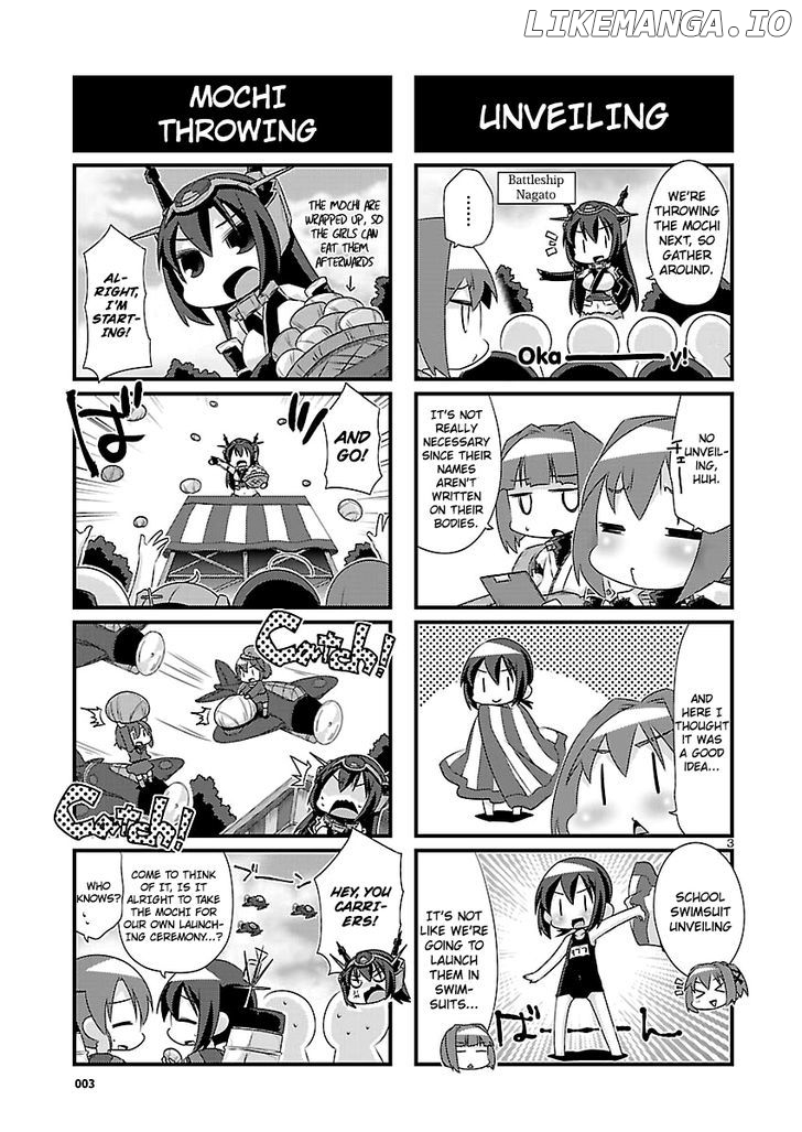 Kantai Collection - Kankore - 4-koma Comic - Fubuki, Ganbarimasu! chapter 53 - page 3