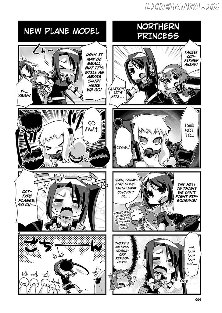 Kantai Collection - Kankore - 4-koma Comic - Fubuki, Ganbarimasu! chapter 54 - page 4