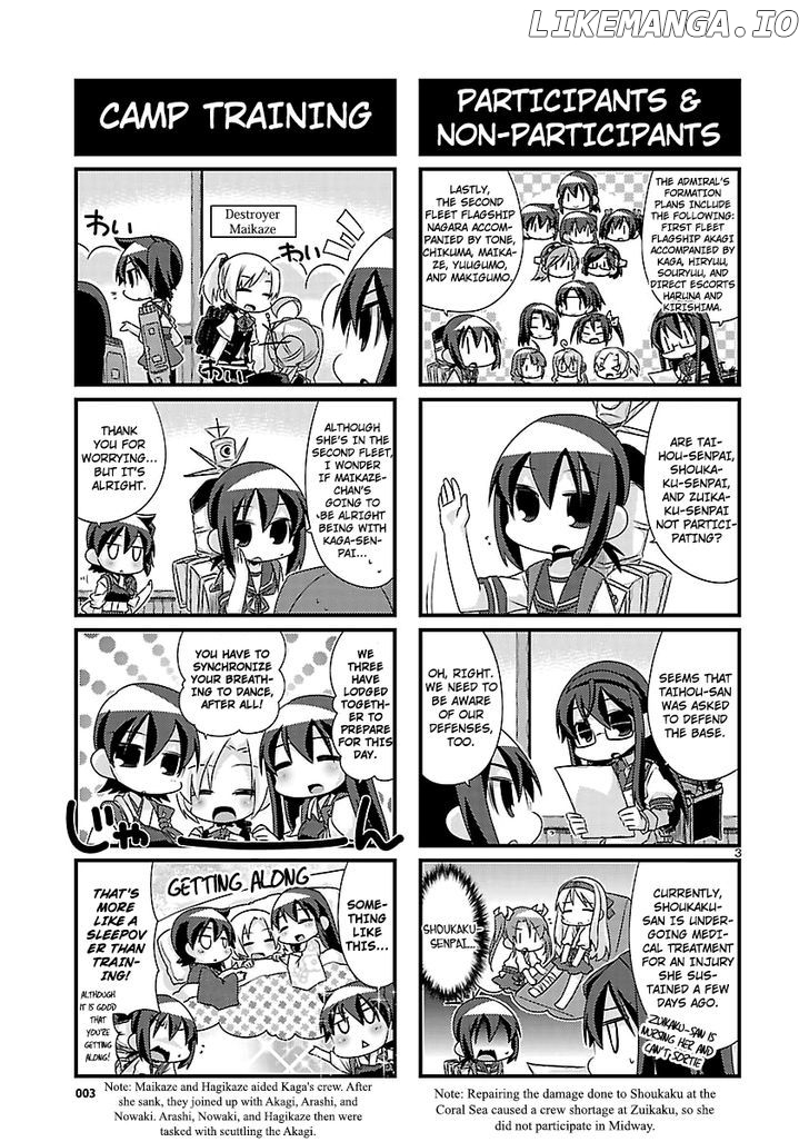 Kantai Collection - Kankore - 4-koma Comic - Fubuki, Ganbarimasu! chapter 55 - page 3