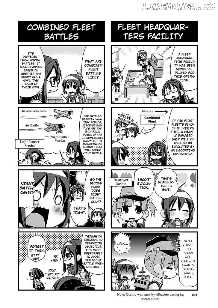 Kantai Collection - Kankore - 4-koma Comic - Fubuki, Ganbarimasu! chapter 55 - page 4