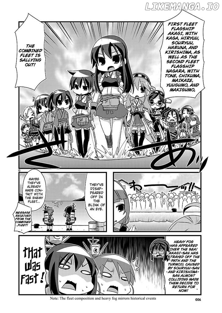 Kantai Collection - Kankore - 4-koma Comic - Fubuki, Ganbarimasu! chapter 55 - page 6