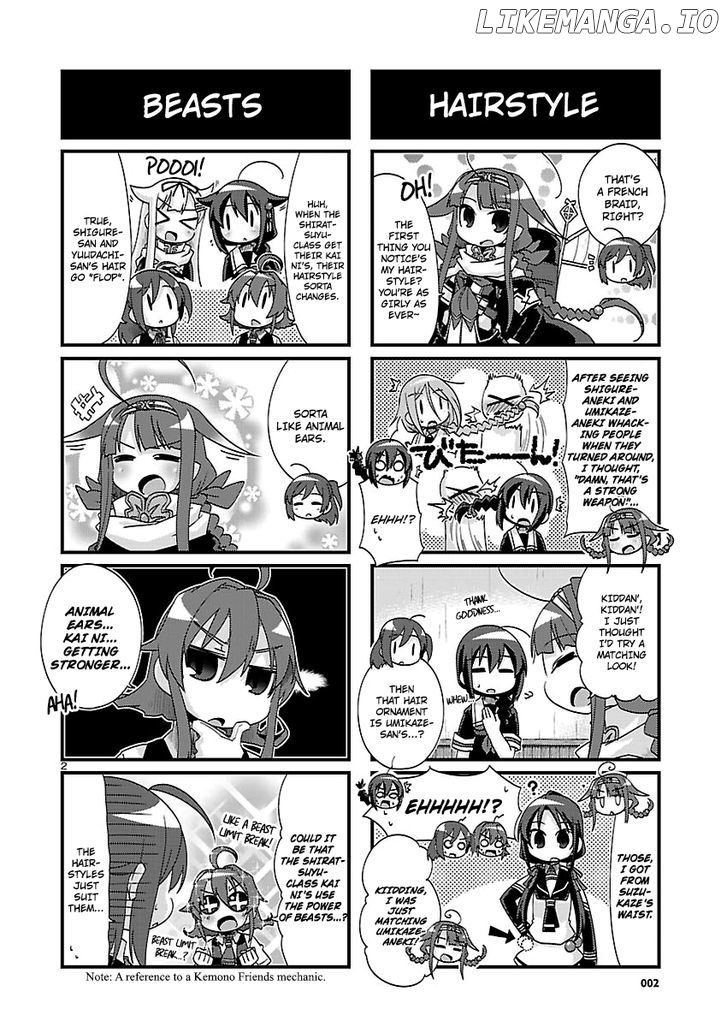Kantai Collection - Kankore - 4-koma Comic - Fubuki, Ganbarimasu! chapter 168 - page 2