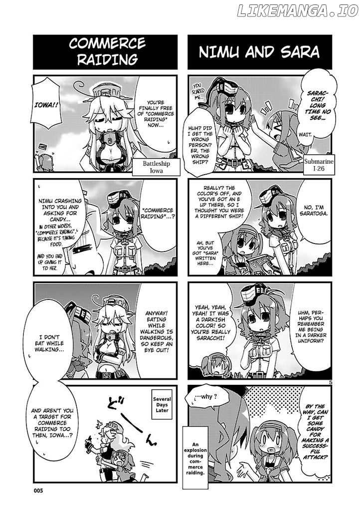 Kantai Collection - Kankore - 4-koma Comic - Fubuki, Ganbarimasu! chapter 169 - page 5