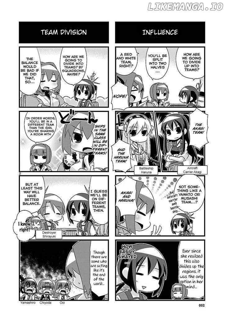 Kantai Collection - Kankore - 4-koma Comic - Fubuki, Ganbarimasu! chapter 59 - page 2