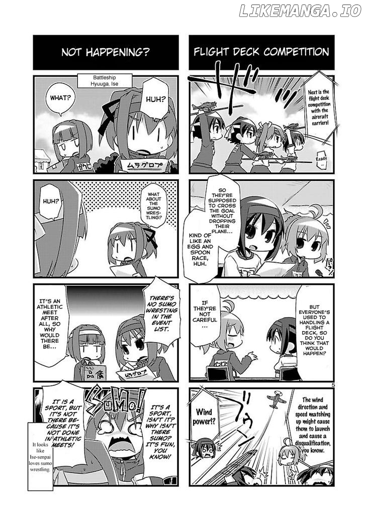 Kantai Collection - Kankore - 4-koma Comic - Fubuki, Ganbarimasu! chapter 60 - page 5