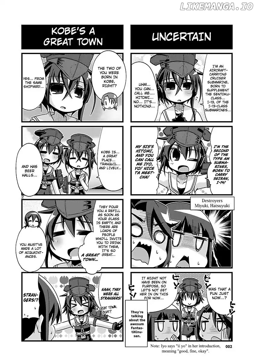 Kantai Collection - Kankore - 4-koma Comic - Fubuki, Ganbarimasu! chapter 172 - page 2