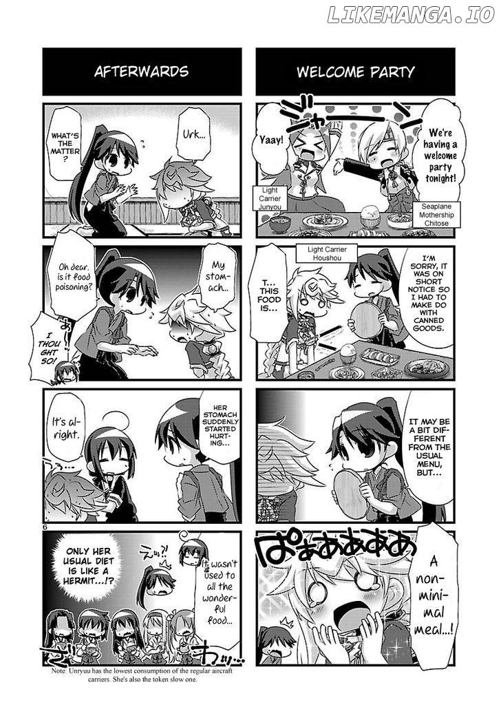 Kantai Collection - Kankore - 4-koma Comic - Fubuki, Ganbarimasu! chapter 61 - page 6