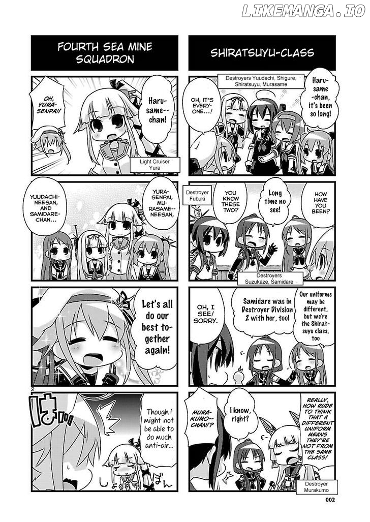 Kantai Collection - Kankore - 4-koma Comic - Fubuki, Ganbarimasu! chapter 64 - page 2