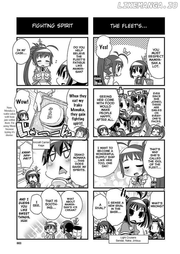Kantai Collection - Kankore - 4-koma Comic - Fubuki, Ganbarimasu! chapter 66 - page 3