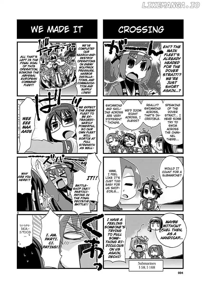 Kantai Collection - Kankore - 4-koma Comic - Fubuki, Ganbarimasu! chapter 177 - page 4