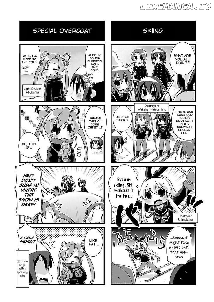 Kantai Collection - Kankore - 4-koma Comic - Fubuki, Ganbarimasu! chapter 72 - page 5