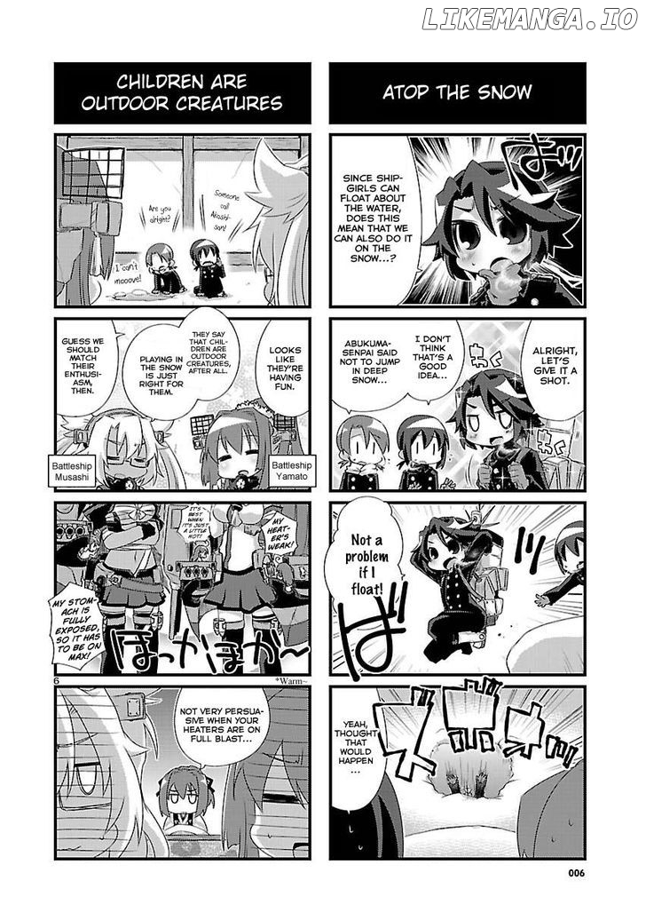 Kantai Collection - Kankore - 4-koma Comic - Fubuki, Ganbarimasu! chapter 72 - page 6