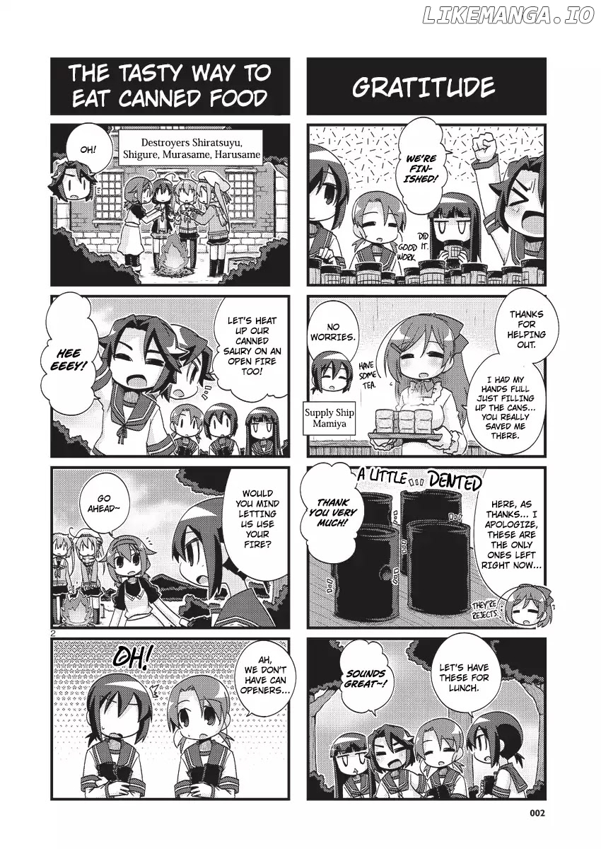 Kantai Collection - Kankore - 4-koma Comic - Fubuki, Ganbarimasu! chapter 181 - page 2